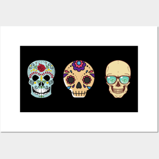 Cute Skulls Posters and Art